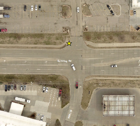 Walmart Entrance Repair off Schilling Road - News Image